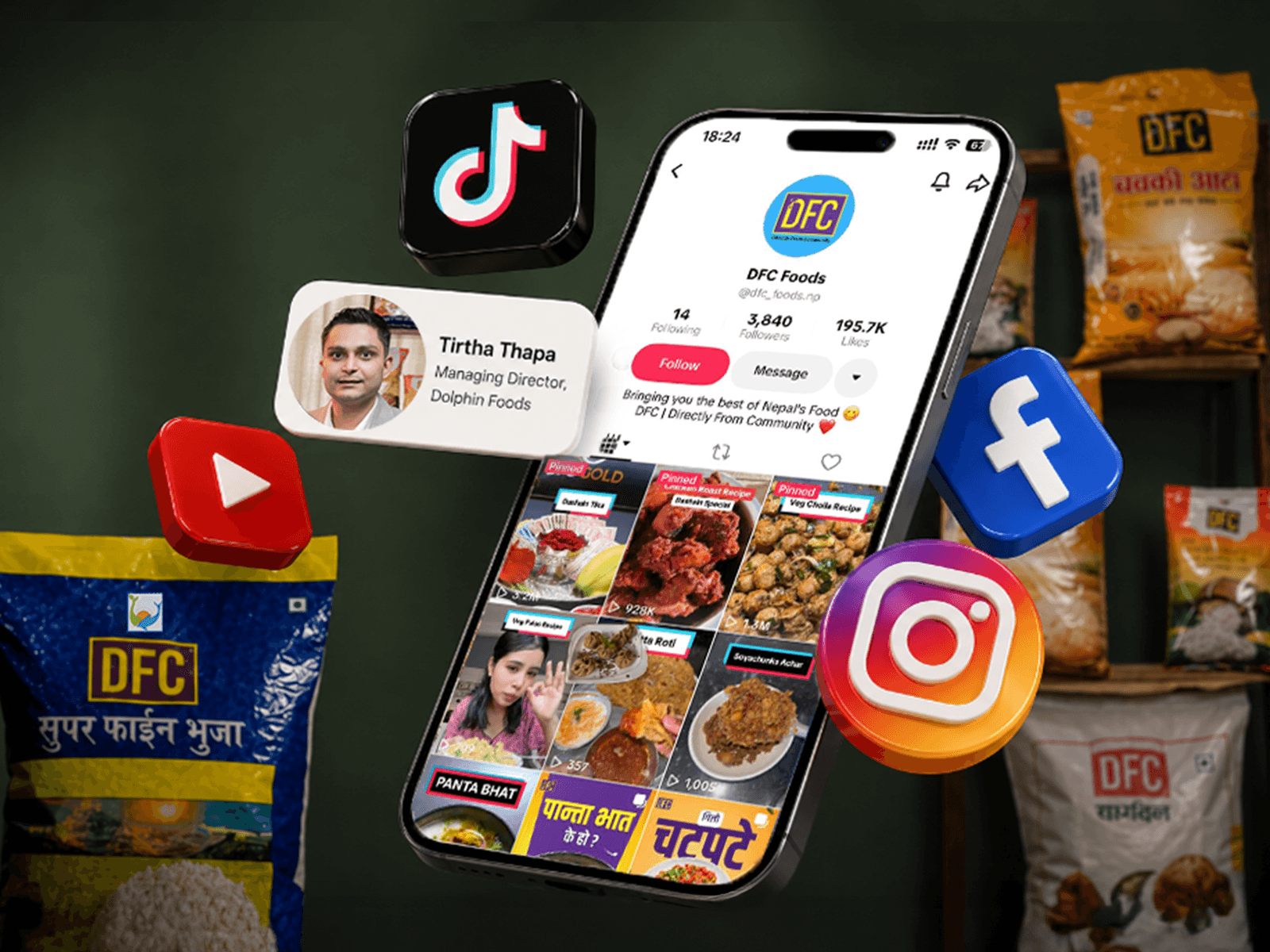 Helping DFC Foods Become a Brand People Discover Online.